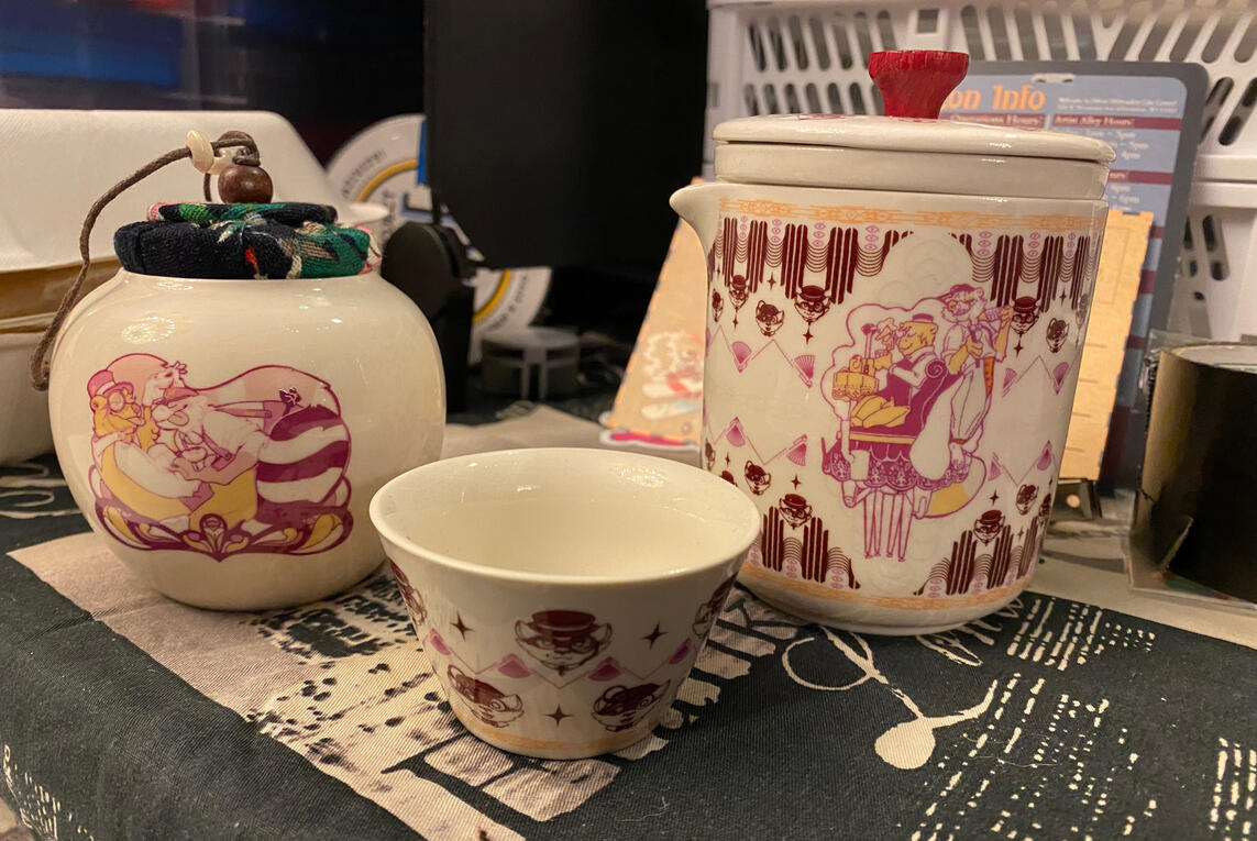 Tea Set Design Collab F2 ft MLW